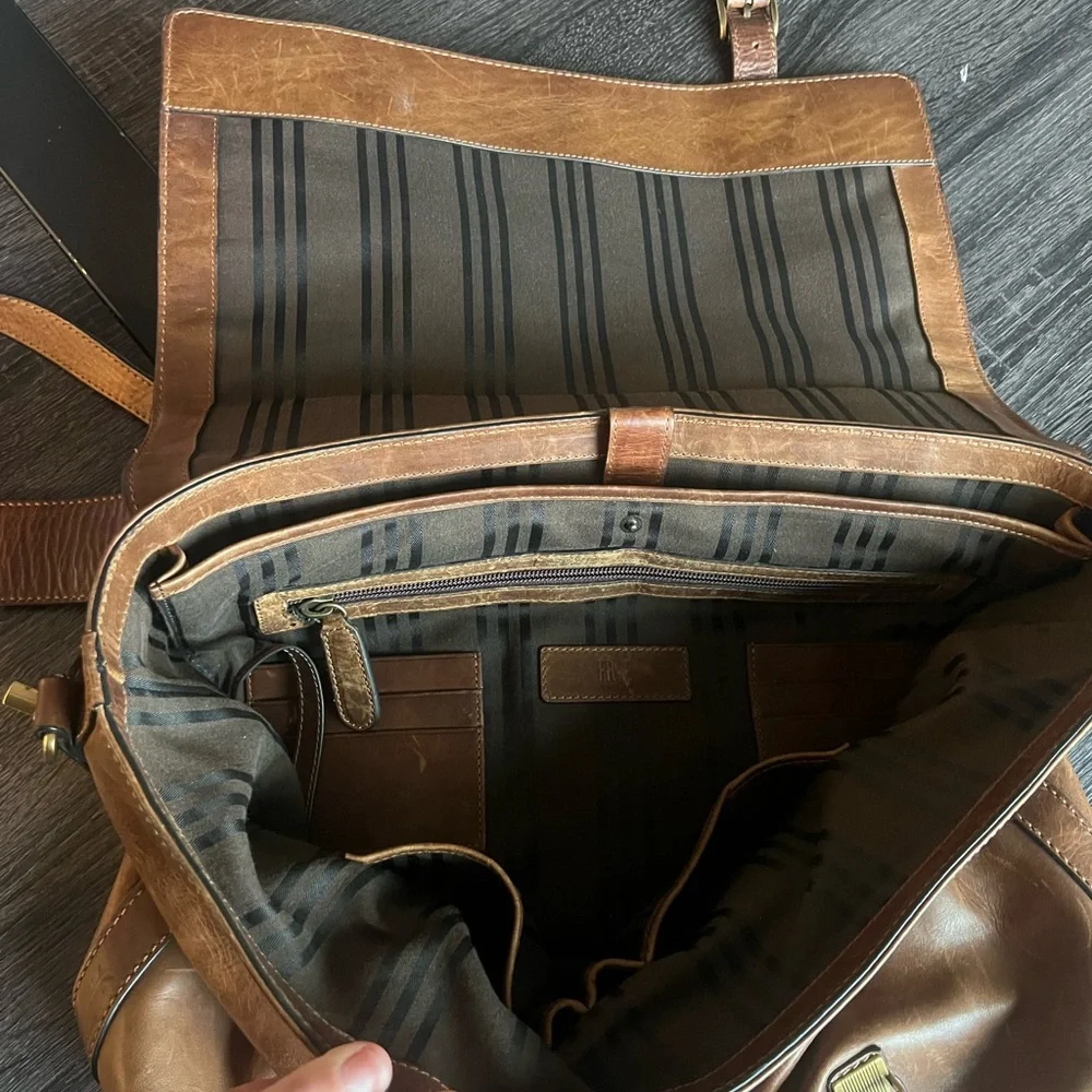 Brown Frye Leather Men's Bag